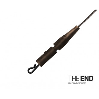 Koncová montáž Delphin The End Leadcore + Pin Clip 3ks