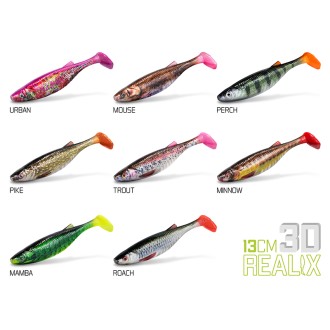 DuoPACK BOX Delphin Realix 3D / 6 x 2ks 13cm / Perch