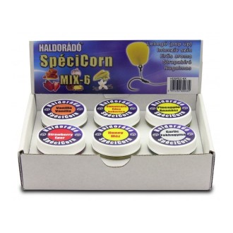 Haldorádó Gumová kukuřice SpéciCorn 10ks 10mm Mix 6ks příchutí