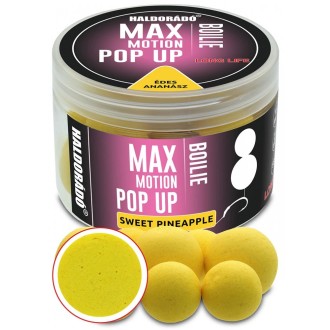Haldorádó Pop-Up Boilies Max Motion 50g 16+20mm Sladký ananas