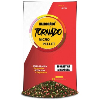 Haldorádó Pelety Tornado Micro Pellets 400g 2mm Česnek-Mandle