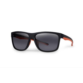 Fox Collection Black & Orange Shades – Grey Lens