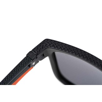 Fox Collection Black & Orange Shades – Grey Lens