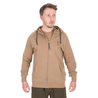 Mikina Fox Collection LW Zip Hoody Tan Ltd