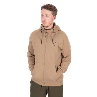 Mikina Fox Collection LW Zip Hoody Tan Ltd