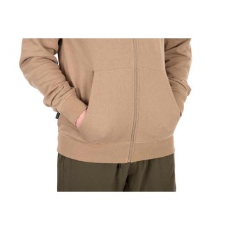 Mikina Fox Collection LW Zip Hoody Tan Ltd