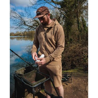 Mikina Fox Collection LW Zip Hoody Tan Ltd