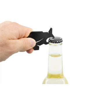 Klíčenka s otvírákem na láhve Delphin Carpener Černá