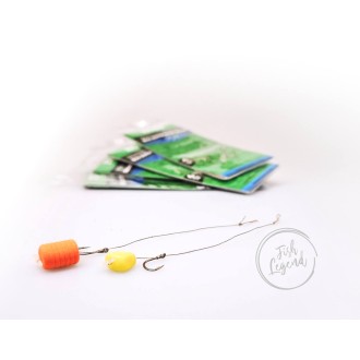 Návazec Zfish Method Feeder Rig Quick Stop Braid 5ks