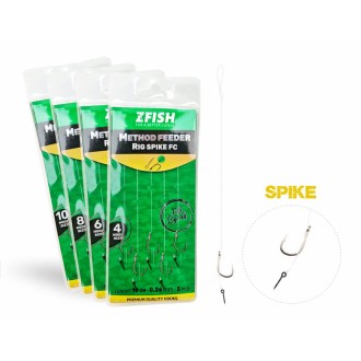 Návazec Zfish Method Feeder Rig Spike FC 5ks