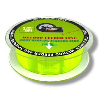 Vlasec Profesional Method Feeder Line Fluo 200 m 0,22 mm 5,39 kg