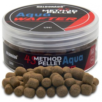 Haldorádó Pelety 4S Method Pellet Aqua Wafters 30g 6+8mm Uni