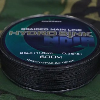 Gardner Splétaná šňůra Hydro-Sink Noir Distance