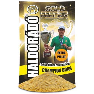 Haldorádó Vnadící směs Gold Feeder Champion Corn Extra Pellet 1000g