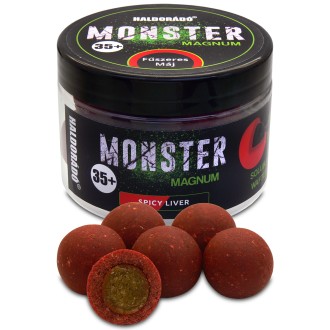 Haldorádó Pop-Up Boilies Monster Magnum 180g 35mm Pikantní játra
