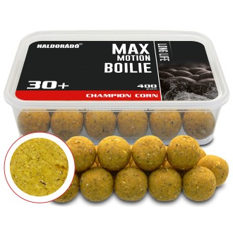 Haldorádó Boilies Max Motion Long Life 400g 30mm Champion Corn