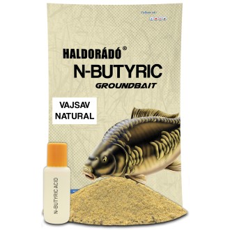 Vnadící směs Haldorádó N-Butyric Groundbait Kyselina máslová 800g + 50ml Aroma