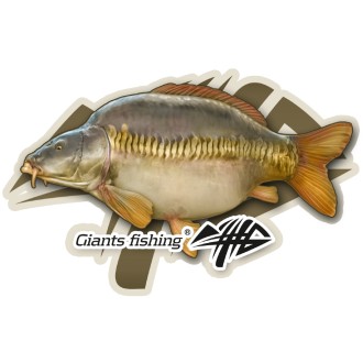 Mix nálepek Giants Fishing Kapr řádkáč 10ks