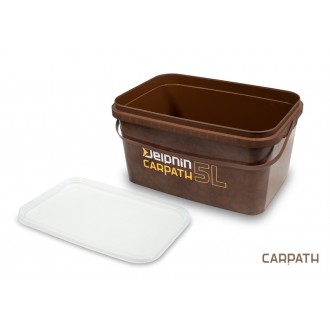 Hranaté vědro s víkem Delphin Carpath