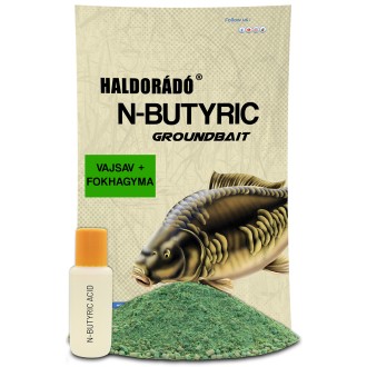 Vnadící směs Haldorádó N-Butyric Groundbait Kyselina máslová 800g + 50ml Aroma