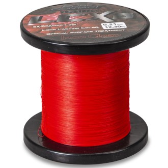 šňůra Iron Claw LCX8 červená 0,21mm 1500m