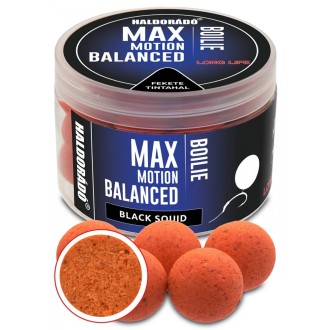 Haldorádó Boilies Balanced Max Motion 70g 20mm Černý kalamár