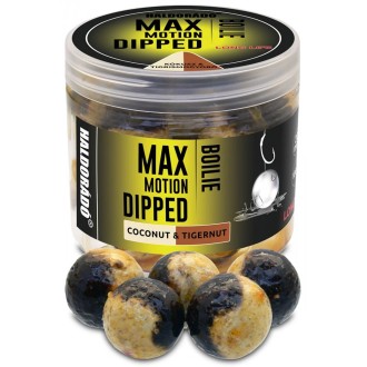 Haldorádó Boilies Dipped Max Motion 80g 20mm Kokos-Tygří ořech