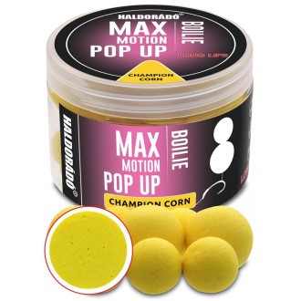 Haldorádó Pop-Up Boilies Max Motion 50g 16+20mm Champion Corn