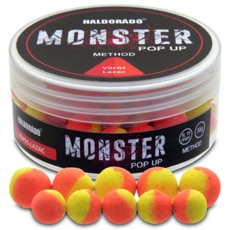 Haldorádó Pop-Up Method Monster 30g 9+11mm Červený losos