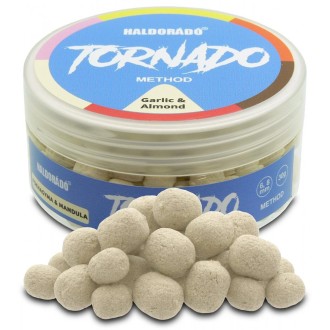 Haldorádó Wafters Method Tornado 30g 6+8mm Česnek/Mandle