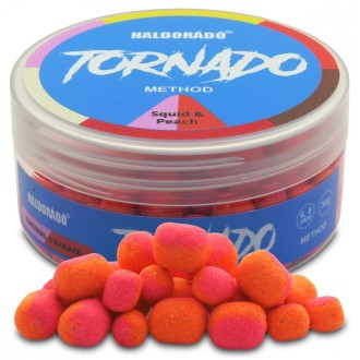 Haldorádó Wafters Method Tornado 30g 6+8mm Chobotnice/Broskev
