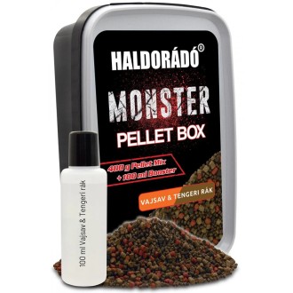 Haldorádó Pelety Monster Pellet Box 400g 2mm N-Butyric-mořský krab