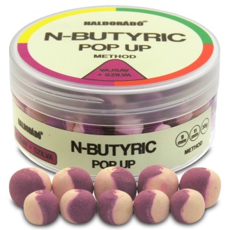 Haldorádó Pop-Up N-Butyric Method 30g 9+11mm Kyselina máselná/Švestka