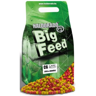 Haldorádó Pelety Big Feed C6 Pellet 2kg 6mm Jahoda/Ananas