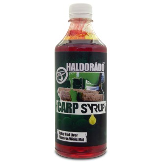 Haldorádó Booster Carp Syrup 500ml Pikantní červená játra