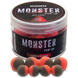 Haldorádó Pop-Up Monster Big Carp 50g 13/17mm Krvavá játra