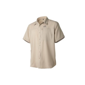 Košile s krátkým rukávem Geof Anderson Ezmar Light khaki