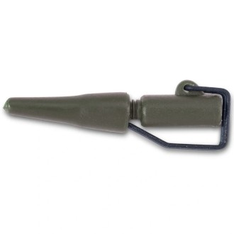 Bezpečnostní klip Anaconda Quick Change Easy Lock Lead Clip army zelená 5ks