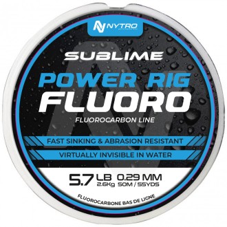Fluorocarbon Nytro Sublime Power Rig Fluoro 50m