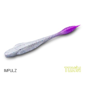 Umělá nástraha Delphin TOXIN UVs / 8ks 8cm / HELIOS