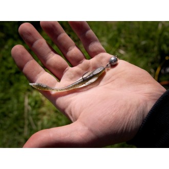 Umělá nástraha Delphin TOXIN UVs / 8ks 8cm / HELIOS