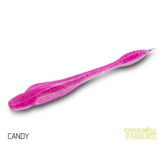 Umělá nástraha Delphin TOXIN UVs / 8ks 8cm / CANDY