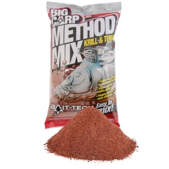 Krmítková směs  Bait-Tech Big Carp Method Mix Krill & Tuna 2kg