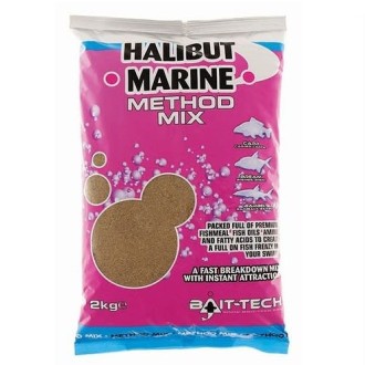 Krmítková směs Bait-Tech Halibut Marine Method Mix 2kg