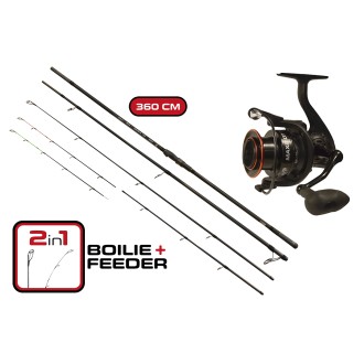 CARP EXPERT MAX2 PRUT DOUBLE TIP 360 S NAVIJÁKEM MAX2 DT 6000