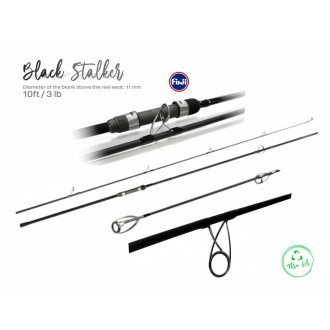 Combo set Prut Zfish Black Stalker 3,00m 3,00lb + Naviják Fusion X 6000