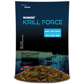 Haldorádó Vnadící směs Krill Force PVA Bag Mix 600g Krill Hot Spicy