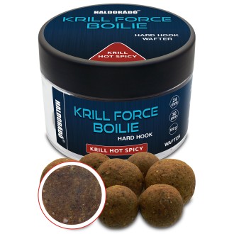 Haldorádó Wafters Krill Force Hard Hook Boilies 24/30mm Krill Hot Spicy