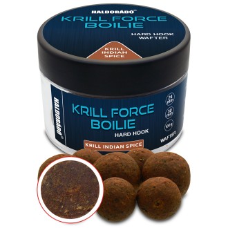 Haldorádó Wafters Krill Force Hard Hook Boilies 24/30mm Krill Indian Spice