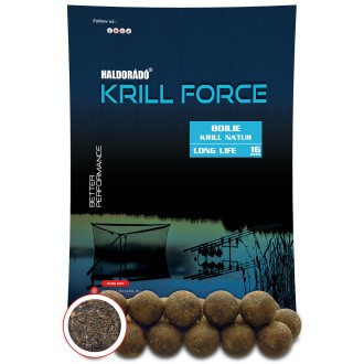 Haldorádó Boilies Krill Force Long Life 700g 16mm Krill Natur